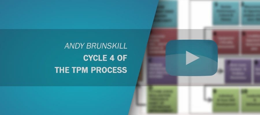 Cycle 4 of the TPM process