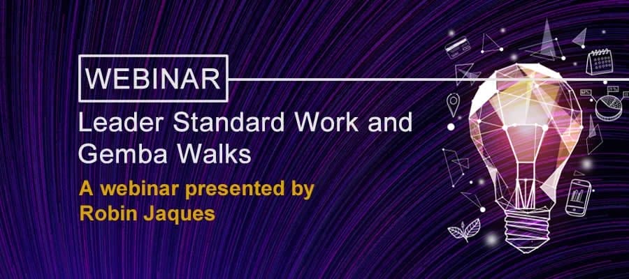 Leader Standard Work GEMBA Walks banner image