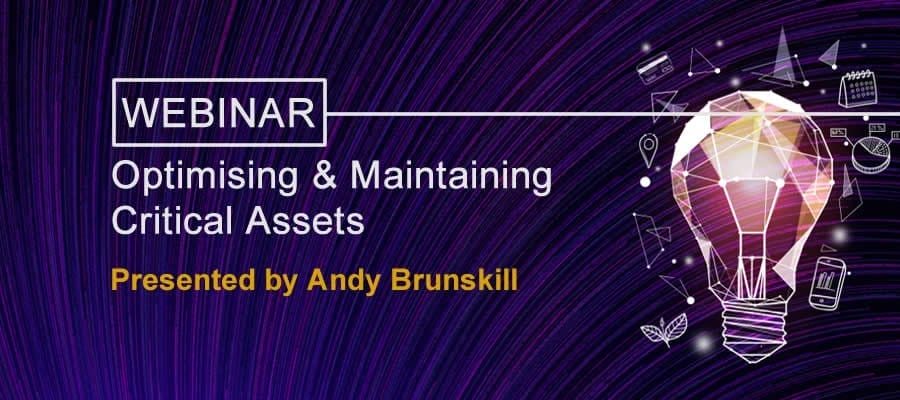 Optimising Maintaining Critical Assets banner image