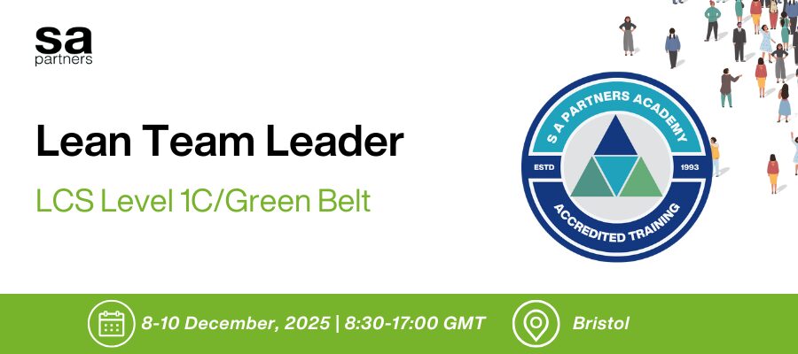 Lean Team Leader Event Block Bristol