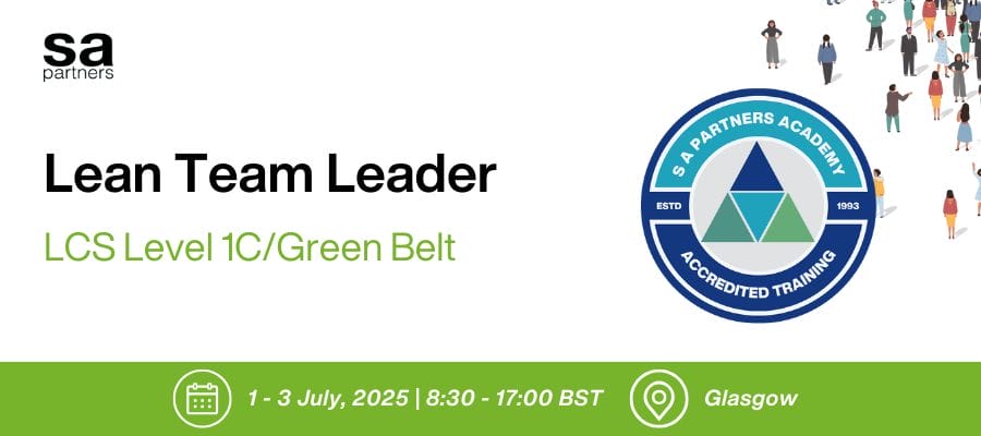 Lean Team Leader Event GlasgowJuly
